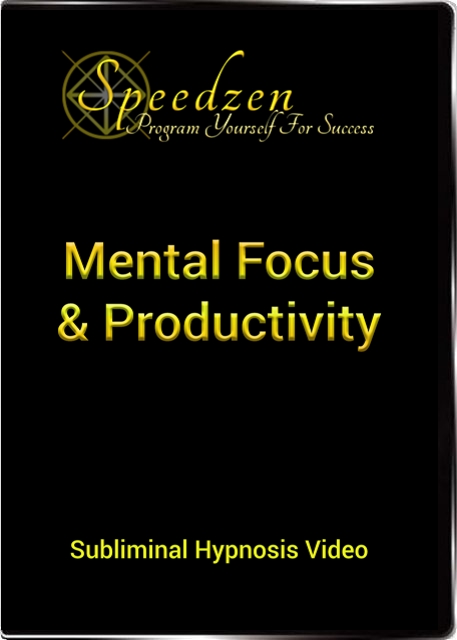 Mental Focus & Productivity Subliminal DVD