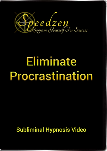 Eliminate Procrastination Subliminal DVD